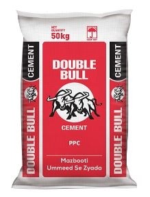 Double Bull Cement PPC -50Kgs