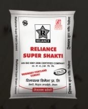 Reliance Cement 50Kgs OPC - 53Grade