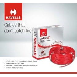 Havell's Havells 0.5sq.mm Single Core Copper Cable (FR)