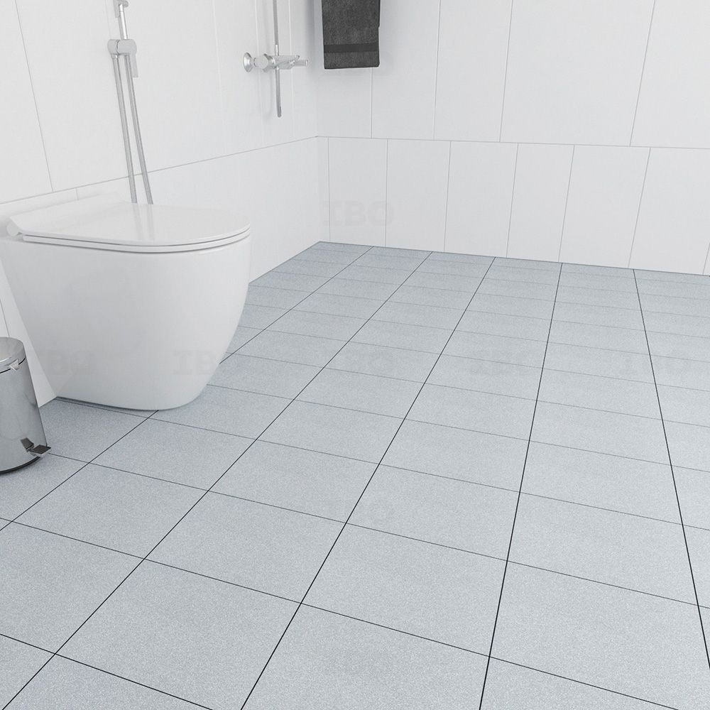 Orient Bell BFM EC Quartzo Grey Textured 300 mm x 300 mm Ceramic Floor Tile