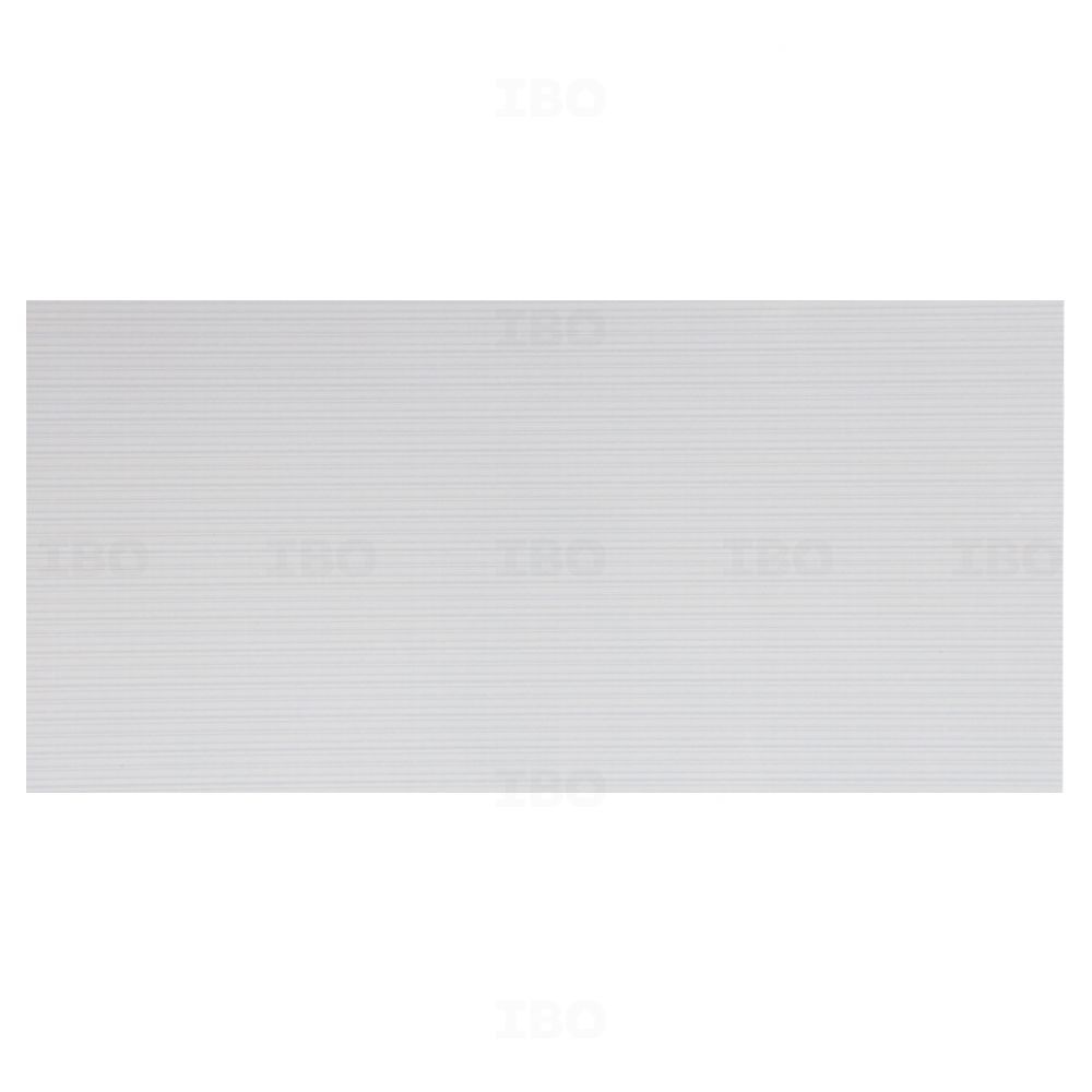 Somany Glosstra Strix Grey Light Glossy 600 mm x 300 mm Ceramic Wall Tile