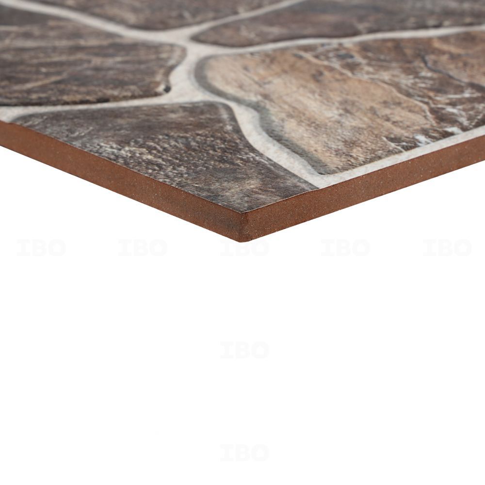 Orient Bell HRP Rock Natural Textured 400 mm x 400 mm Ceramic Parking Tile