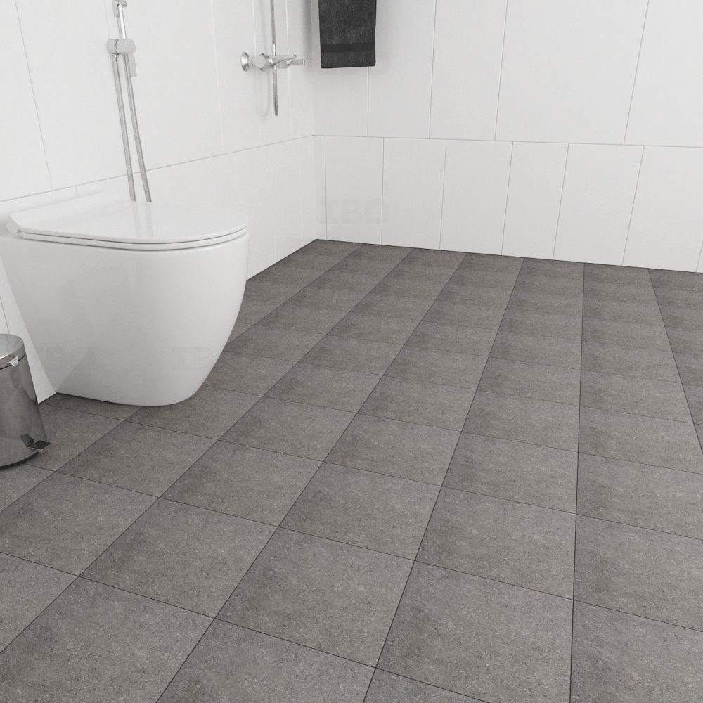 Kajaria Sofia Dark Textured 300 mm x 300 mm Ceramic Floor Tile
