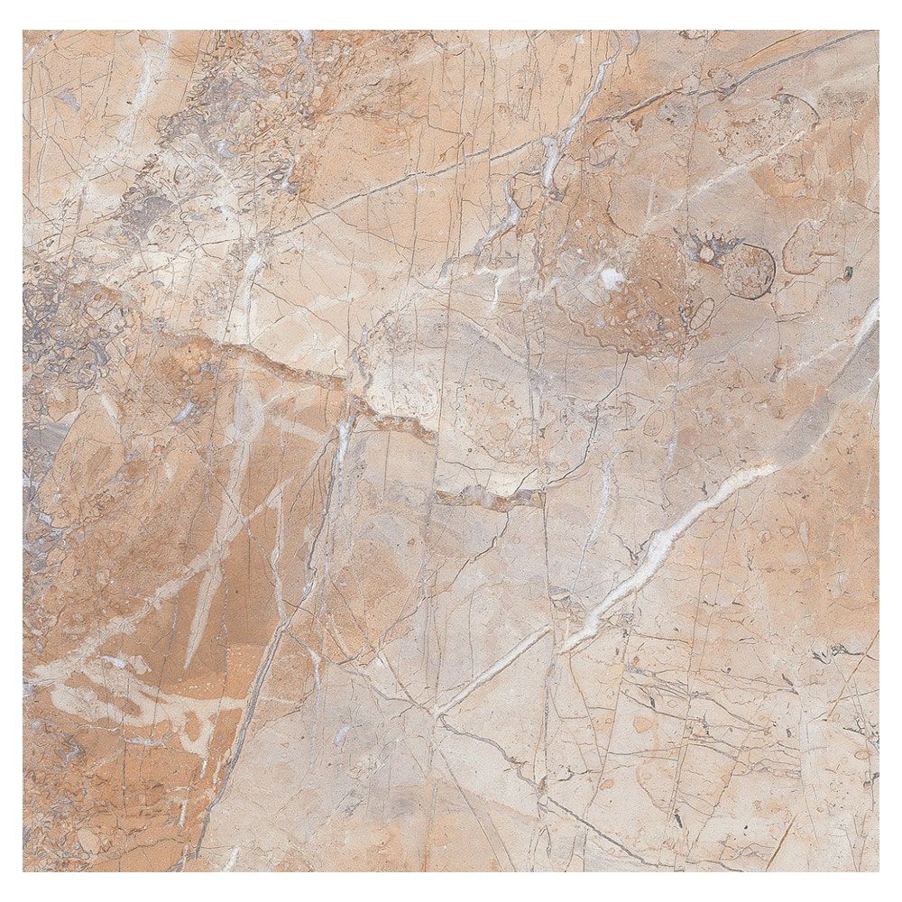 Orient Bell Breccia Aurora Beige Textured 300 mm x 300 mm Ceramic Floor Tile