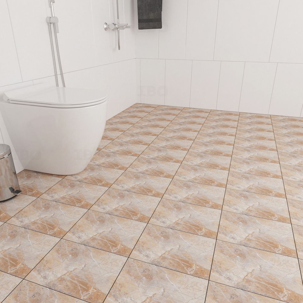 Orient Bell Breccia Aurora Beige Textured 300 mm x 300 mm Ceramic Floor Tile