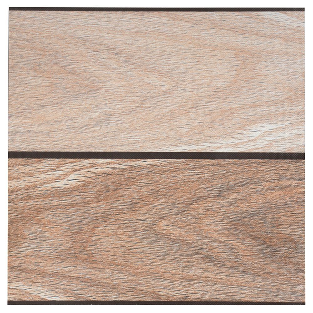 Kajaria Cedar Teak Dark Textured 300 mm x 300 mm Ceramic Floor Tile
