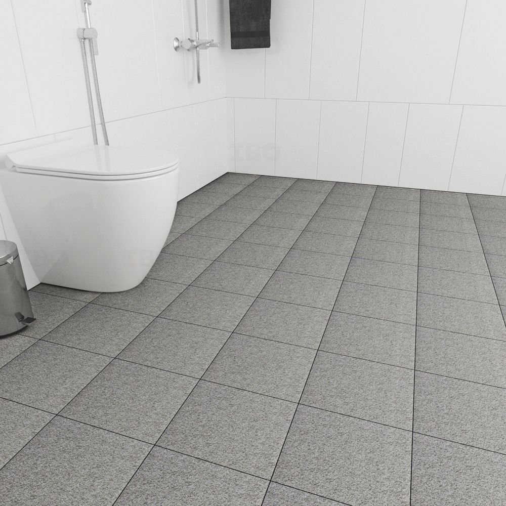 Orient Bell Rug Grey DK Textured 300 mm x 300 mm Ceramic Floor Tile