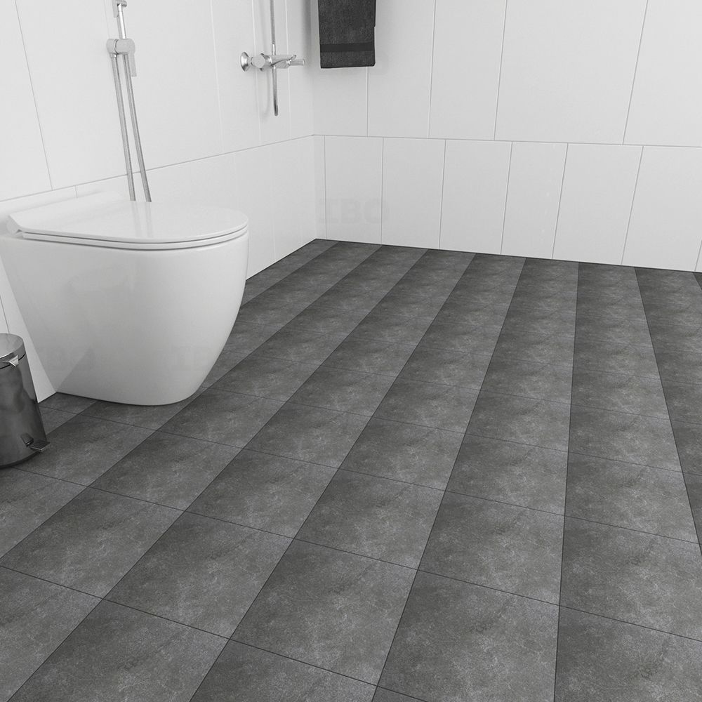 Somany Naos Grey Dark Textured 300 mm x 300 mm Ceramic Floor Tile