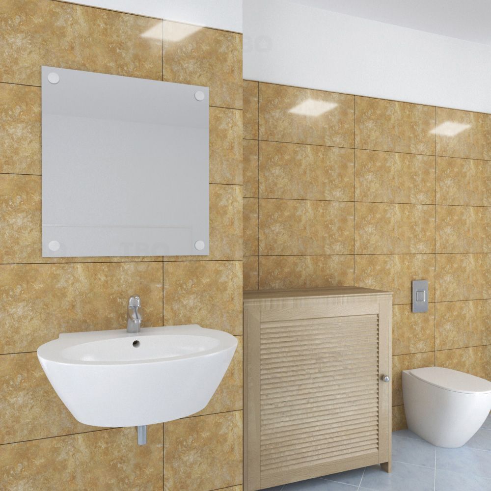 Orient Bell Balboa Beige DK Glossy 600 mm x 300 mm Ceramic Wall Tile