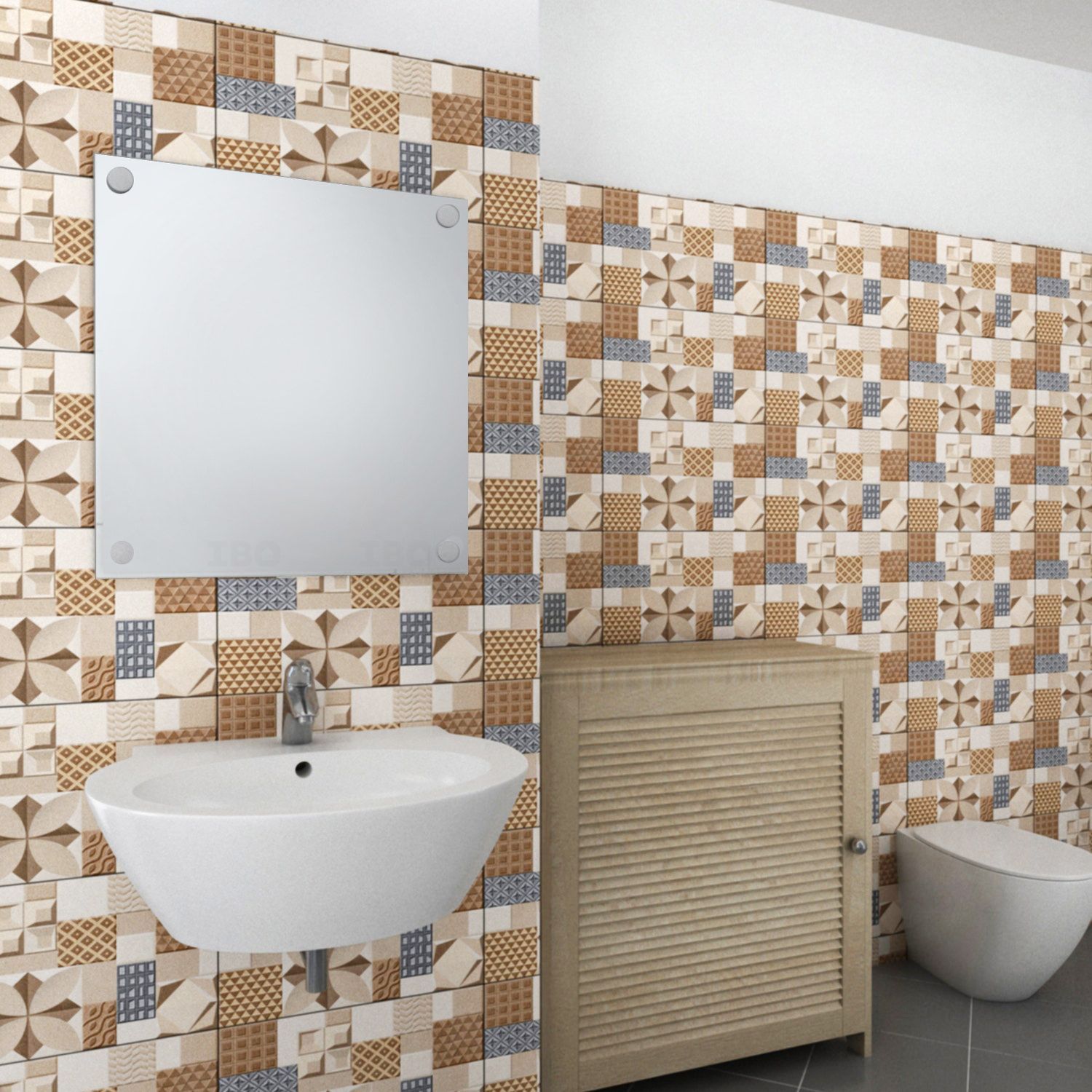 Orient Bell Moroccan Beige HL Matte 450 mm x 300 mm Ceramic Wall Tile