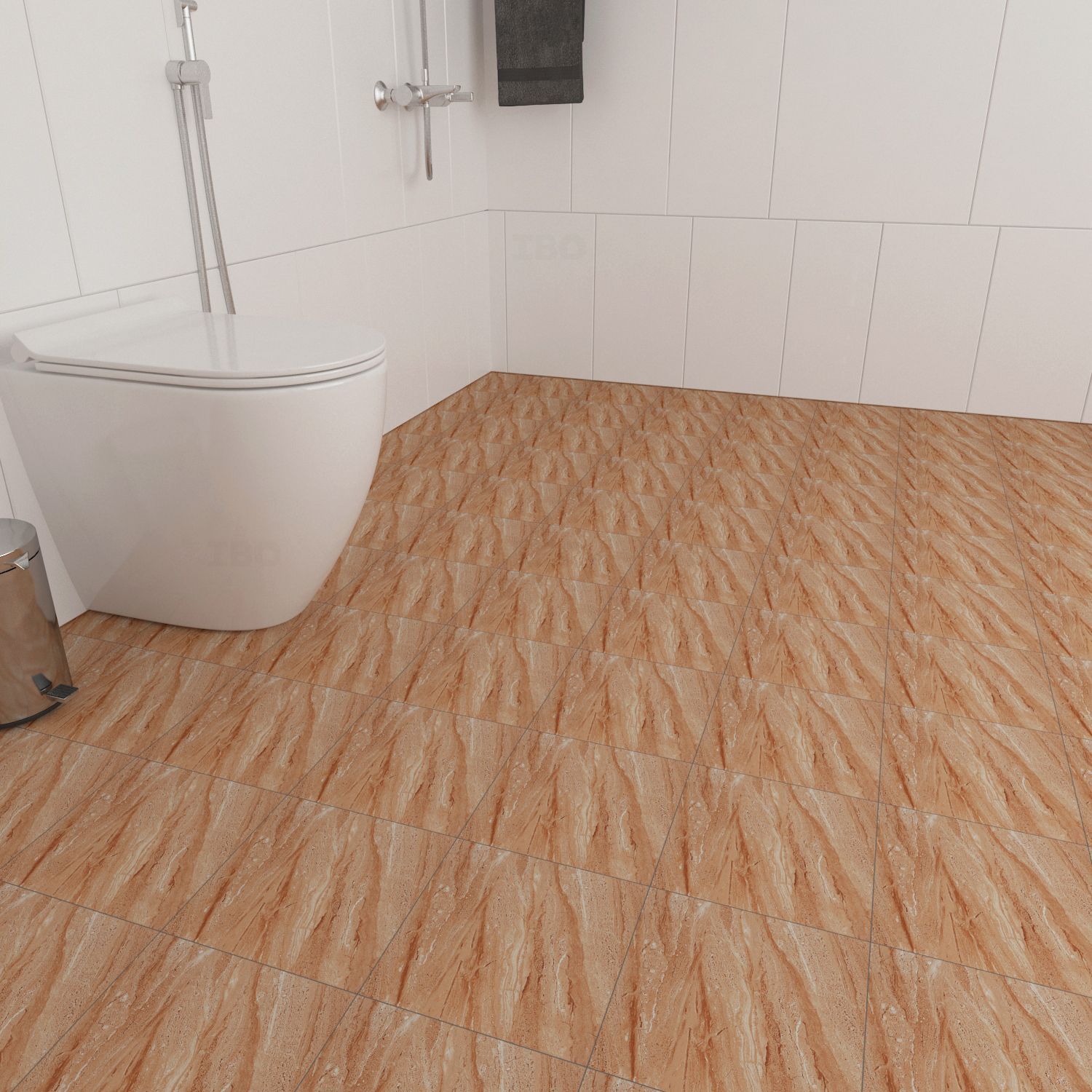 Somany Granite Beige Dark Textured 300 mm x 300 mm Ceramic Floor Tile