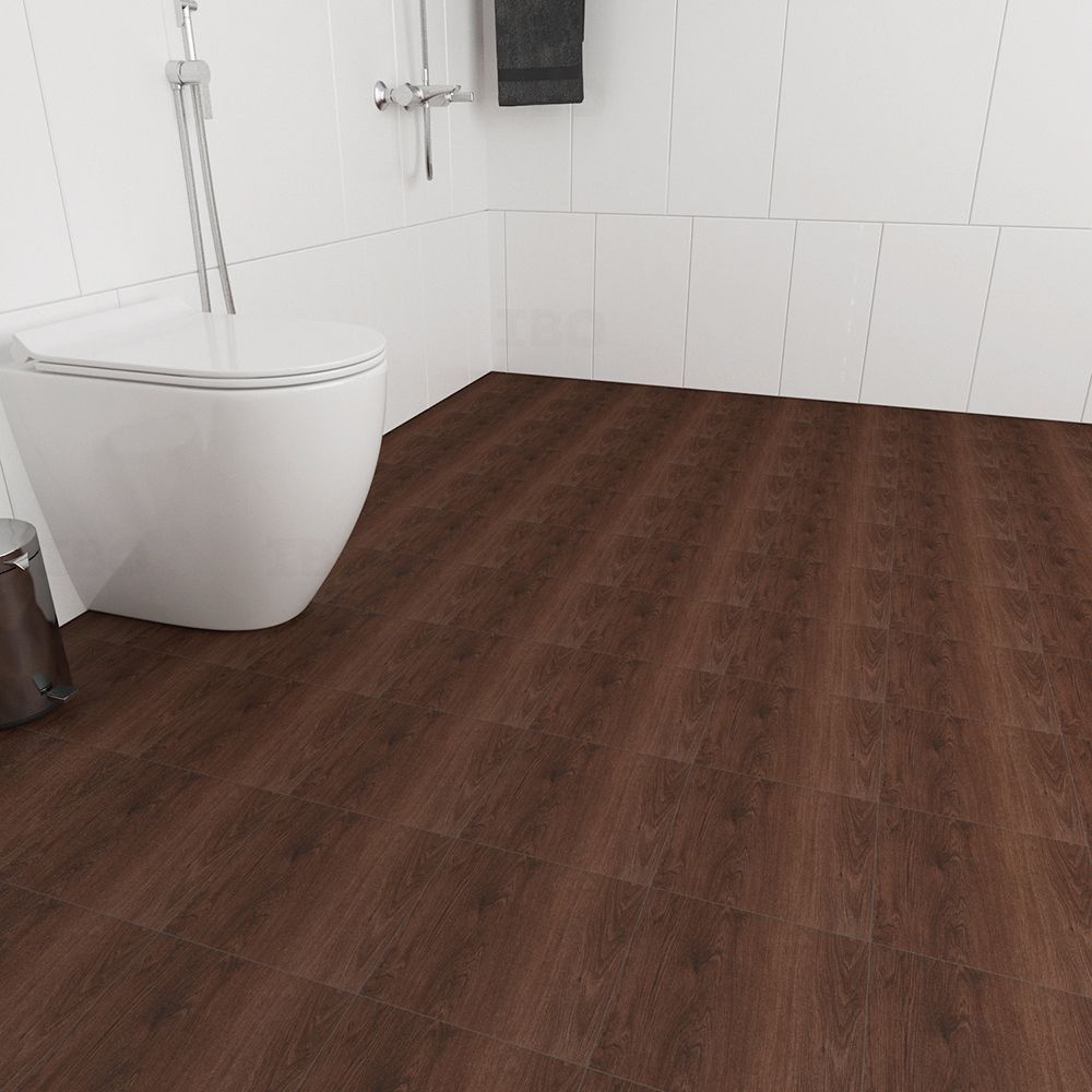 Somany Timber Wood Dark Textured 300 mm x 300 mm Ceramic Floor Tile