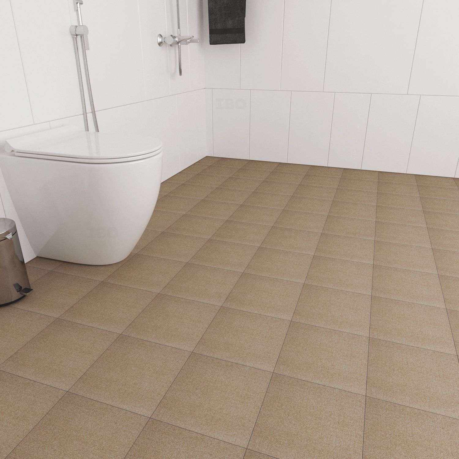 Somany Ignis Dark Textured 300 mm x 300 mm Ceramic Floor Tile