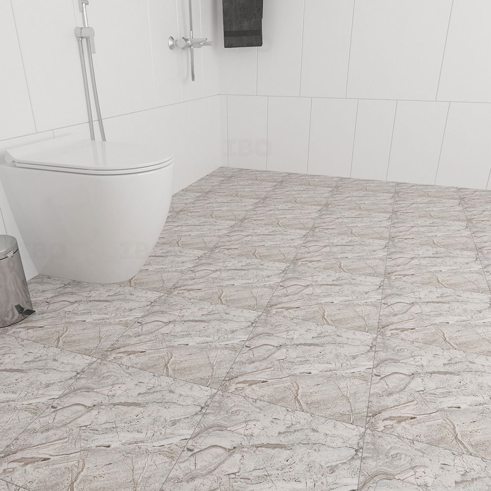 Kajaria Latino Grey Forte Textured 300 mm x 300 mm Ceramic Floor Tile