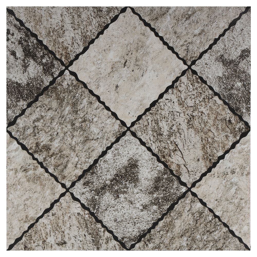 Kajaria Alder Gris Forte Textured 300 mm x 300 mm Ceramic Floor Tile