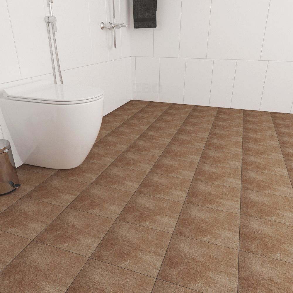 Kajaria Cyprus Bronce Textured 300 mm x 300 mm Ceramic Floor Tile