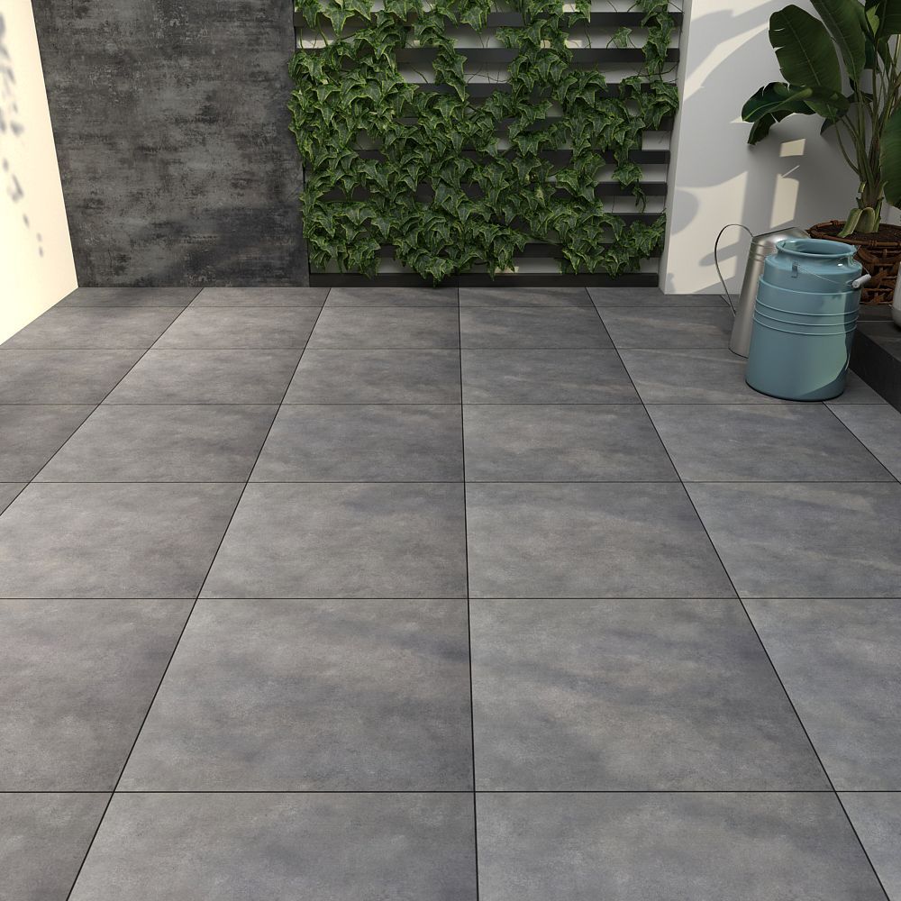 Kajaria Trinity Azul Matte 600 mm x 600 mm Ceramic Floor Tile