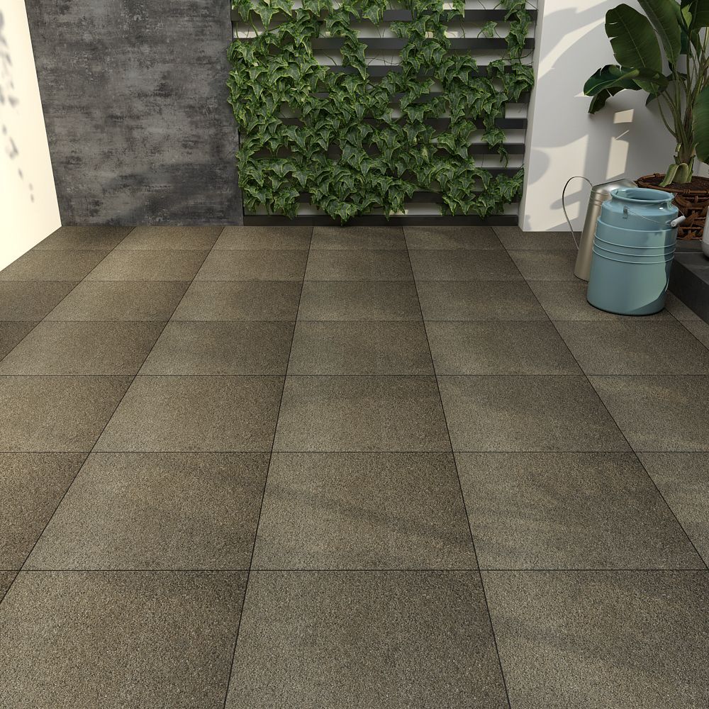 Sunhearrt Bling Coffee Textured 300 mm x 300 mm Vitrified Parking Tile