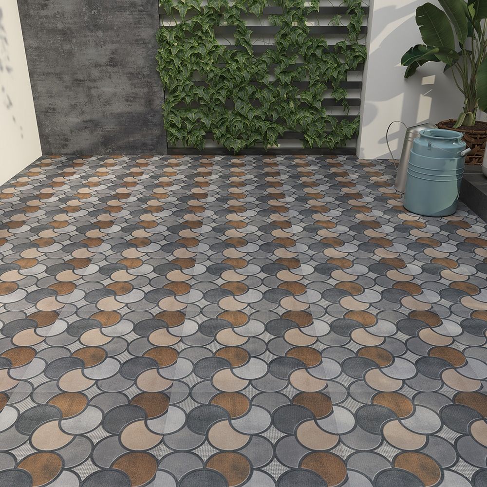 Somany Durastone Caliber Gris Textured 300 mm x 300 mm Vitrified Parking Tile