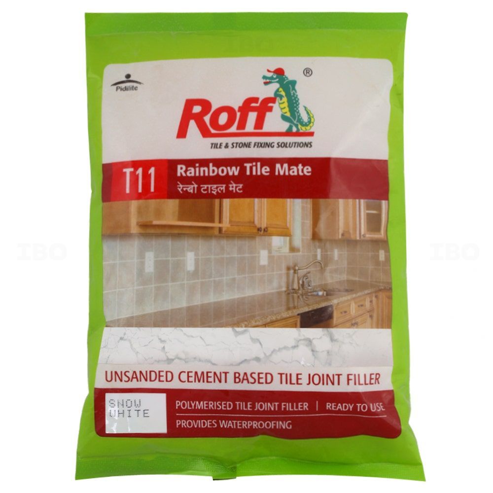 Roff Rainbow Tile Mate 1 kg Snow White Tile Cementitious Grout