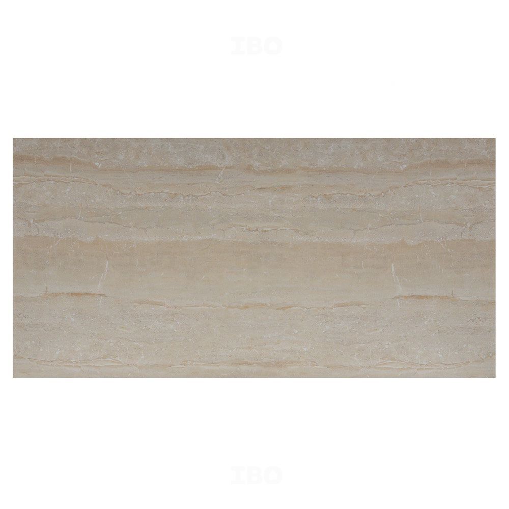 Sunhearrt Travertino Royal Glossy 1200 mm x 600 mm GVT Tile