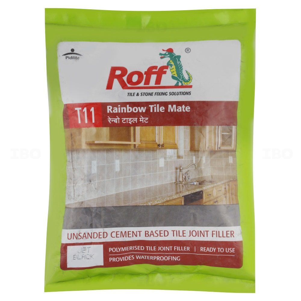 Roff Rainbow Tile Mate 1 kg Jet Black Tile Cementitious Grout