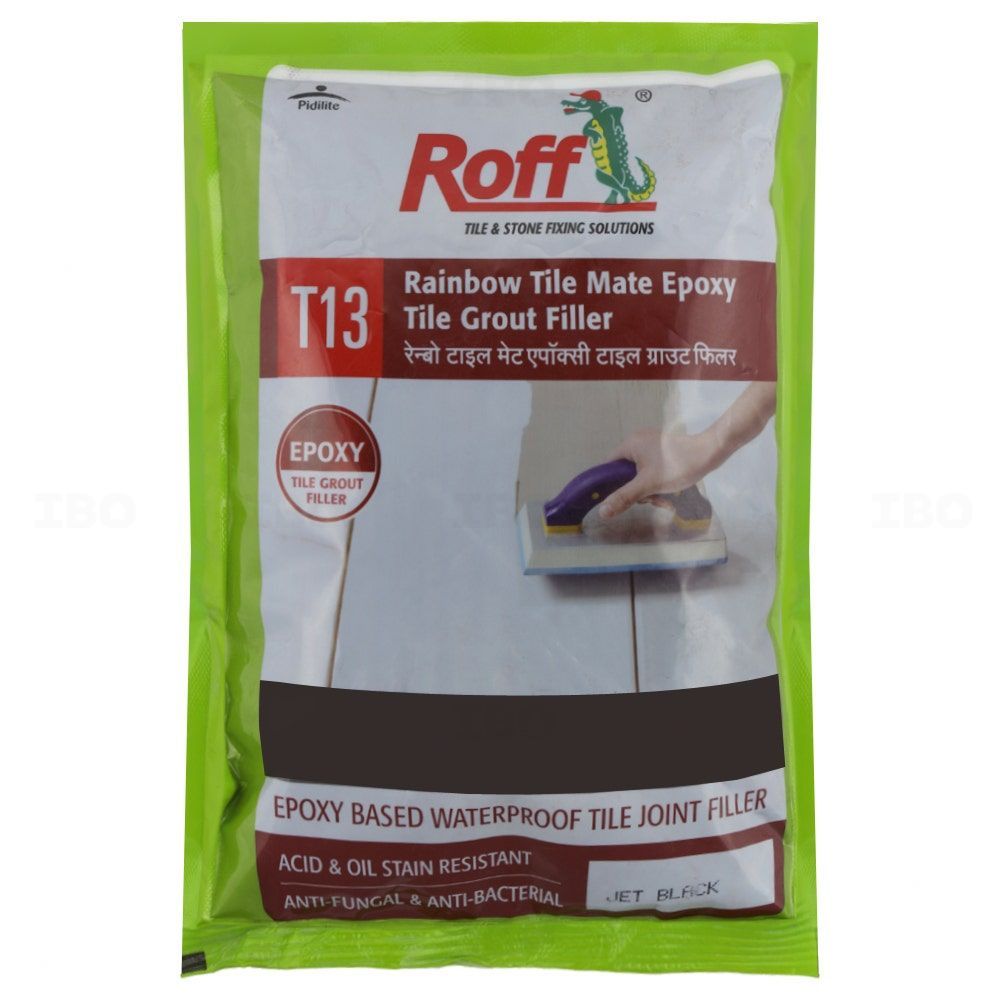 Roff Rainbow Tile Mate 738 g Jet Black Tile Epoxy Grout