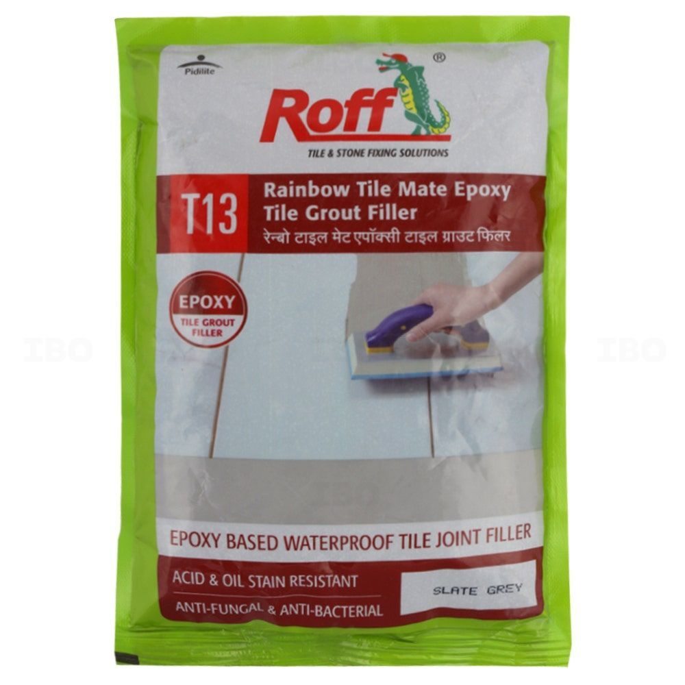 Roff Rainbow Tile Mate 738 g Slate Grey Tile Epoxy Grout