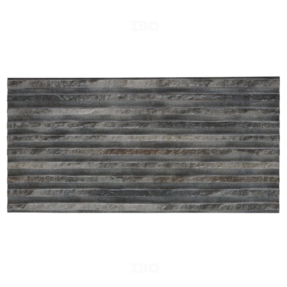 Somany Duragres Crystallo Grey Textured 600 mm x 300 mm Vitrified Elevation Tile