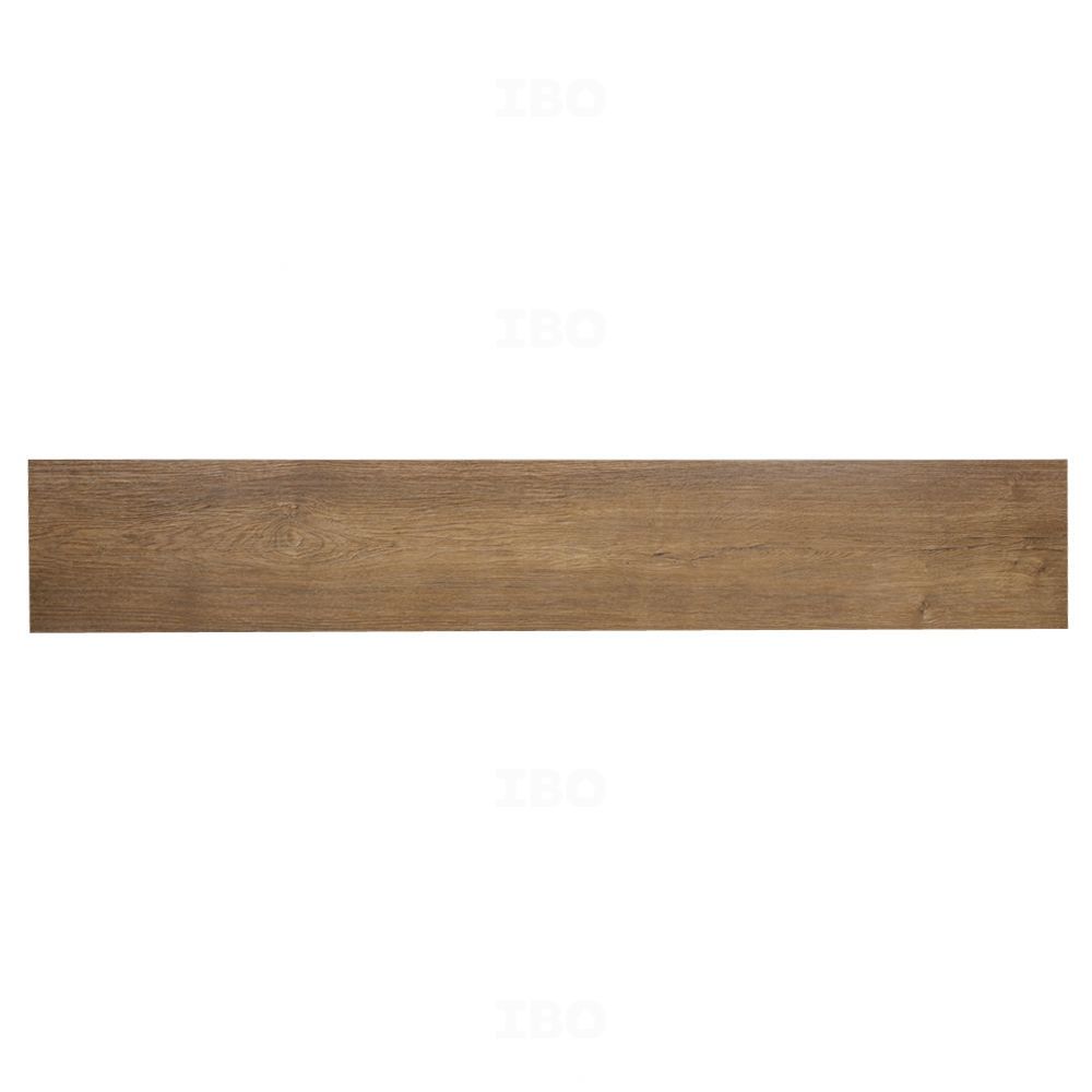 Sunhearrt Kingwood Brown Textured 1200 mm x 200 mm GVT Tile