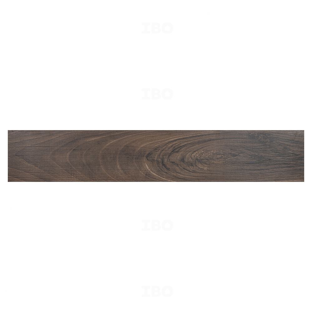 Sunhearrt Grain Chocolate Textured 1200 mm x 200 mm GVT Tile