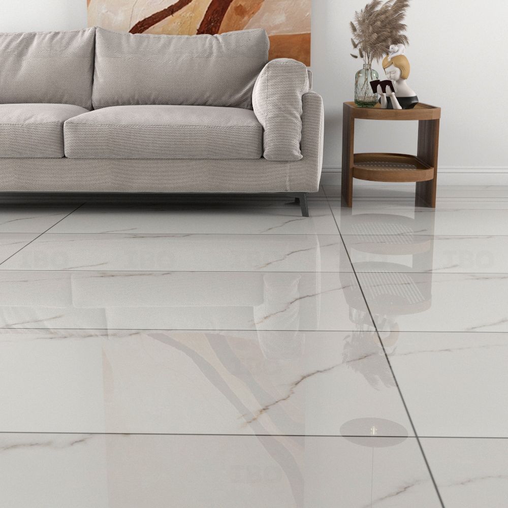 Somany Duragres Grande Valor Neo Statuario FP Glossy 1200 mm x 600 mm GVT Tile