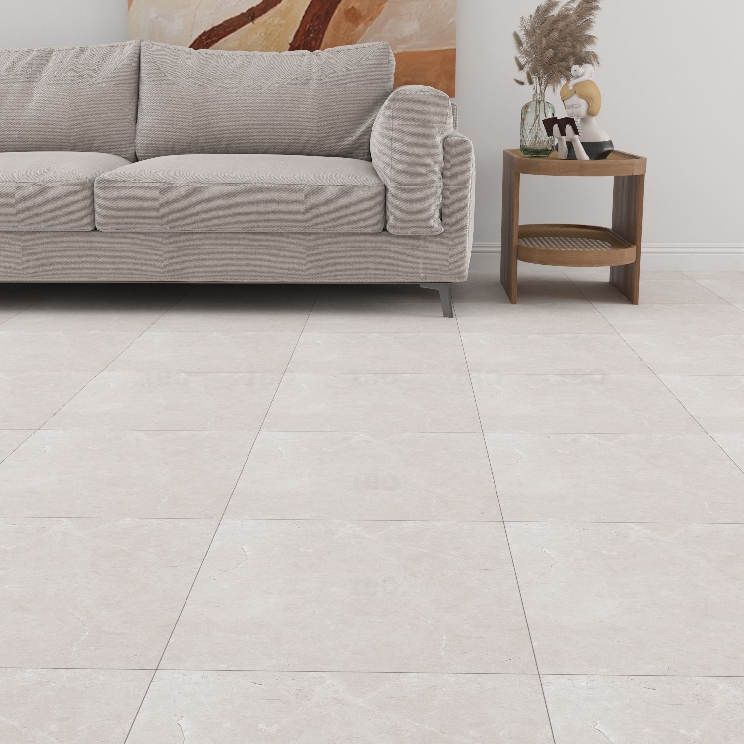 Somany Duragres Valor Jurassic Dark Grey FP Glossy 600 mm x 600 mm GVT Tile