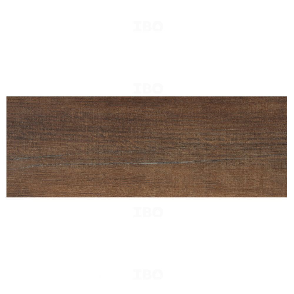 Somany Duragres Strio Valor Kalida Wood Brown Matte 1200 mm x 196 mm GVT Tile