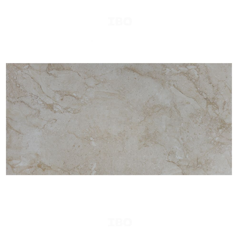 Kajaria Eternity Sicilia Crema Glossy 1200 mm x 600 mm GVT Tile