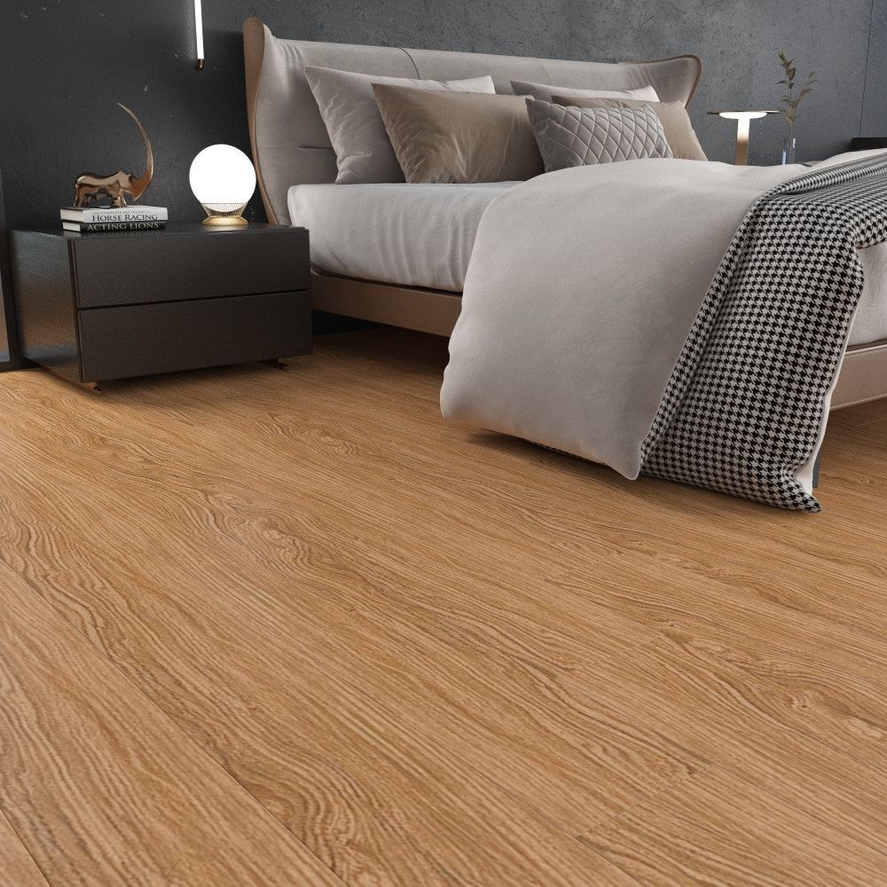 Kajaria Eternity Chestar Teak Matte 1200 mm x 200 mm GVT Tile