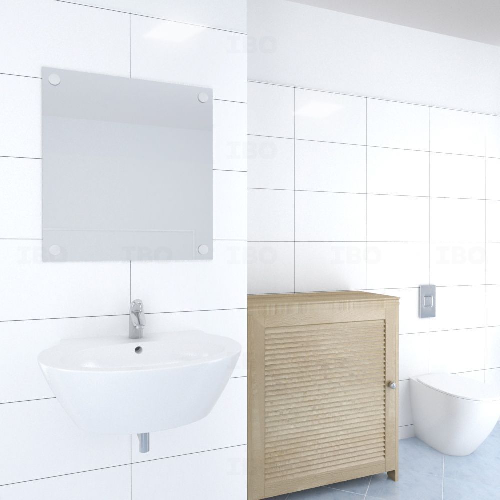 Sunhearrt Plain White Glossy 450 mm x 300 mm Ceramic Wall Tile